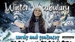 Winter Vocabulary in English | Learn Spoken English for Free | Daily Use English Words with meanings