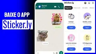 Sticker ly | Como Baixar e Usar o App Sticker ly Maker no Celular