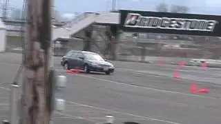 HellTriX Subaru Legacy autocross march22 2009