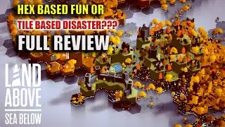 Land Above Sea Below Review | 🧩Lukewarm Tile Based Fun 🧩