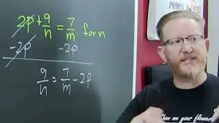 Solve an Equation for a Variable: Two Examples