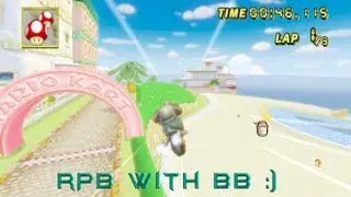[MKW - TAS] GCN Peach Beach - Ultra possible with bowser bike [17.067 - Flap]
