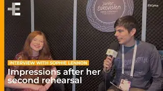 ESCplus interviews Sophie Lennon (Ireland 2022) - Junior Eurovision Song Contest 2022