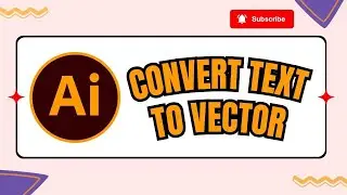Как преобразовать текст в вектор в Adobe Illustrator (руководство по созданию контуров!)