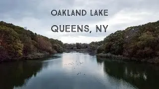 Oakland lake - Bayside Queens NYC - 4K - UHD