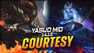 Courtesy - Yasuo vs Lux MID Patch 14.13 - Yasuo Gameplay