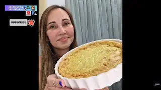 TORTA DE LIQUIDIFICADOR DE QUEIJO COM ABOBRINHA