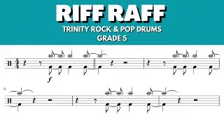 Riff Raff | Trinity Rock & Pop Drums | backing with click