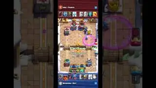 A Singular Miner Hit | Clash Royale Short #clashroyale