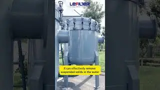 Circulating hot water high-efficiency filter #manufacturing