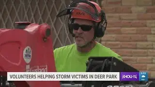 Disaster relief groups working to help recovery efforts after tornado tore through SE Houston
