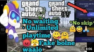 Chikki emulator solution no queue no waiting l Play real  gta 5 on Android now