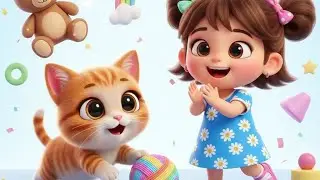 சின்ன சின்ன பூனை | Playful Cat Song Tamil 😺🎶