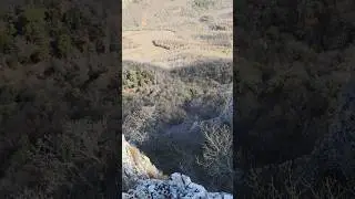🤯 Incredible Cliff-Top View of a Vertical Peak & Vast Wilderness! #Nature #Peak #hikinglife