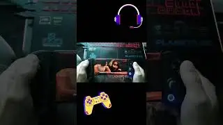 The Witcher 3 - jogando no celular Android - atrav&eacute;s do &Eacute;den emulador de Switch para o Android.