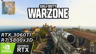 Warzone 3 - RTX 3060TI R7 5800x3D - Fortunes Keep - 1080P