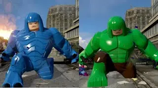 LEGO MARVEL Avengers - Long Fringe Hair Female Transform into Big Fig