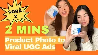 How I Turn Your Product Photo Into AI Viral UGC Ads With Sora 2 (In 2 Minutes)