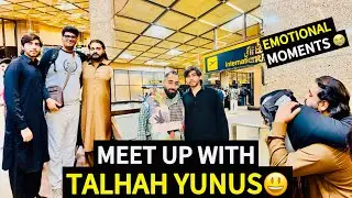 My brother went to Germany everyone got super emotional 🥹 Meetup with TALHAH YUNUS😃