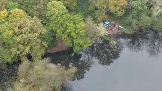 drone footage of Canterbury.