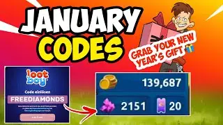 LOOTBOY CODES || NEW RELEASE CODES - January Codes || LOOTBOY