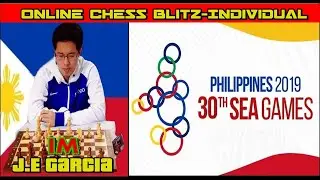 IM Jan Emmanuel Garcia Clinches Gold in 30th SEA Games.Individual Blitz Online Chess