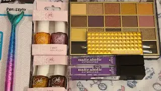 DARLING YOURE PURE GOLD YES ITS DIPPED IN GOLD HARD CANDY PALETTE. ITS A DOLLAR TREE HAUL. COME!!!!!