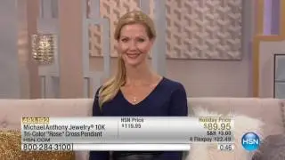 Michael Anthony Jewelry 10K TriColor 