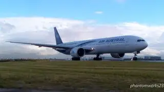 AIR AUSTRAL 777-300ER TAKE OFF 34L SYDNEY AIRPORT