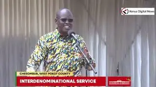 Tuweke Amani, Gov.  Jeremiah Lomorukai Calls for Peace Among Turkana and West Pokot Residents