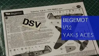Begemot Decals 1/32 Yak-3 VVS RKKA Aces (32-014) Review