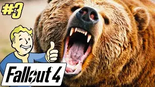 CRAZY MUTANT BEARS | Fallout 4 | Part 3