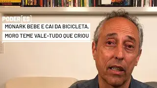 Monark bebe e cai da bicicleta. Moro teme ser engolido pelo Vale-tudo que criou... Até Cristo usaram