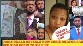 END OF CHRIS OKAFOR OH‼️ DORIS OGALA XPŐṢE $10K SENT BY CHRIS TO CLAIM OTHER PASTOR SENT HER