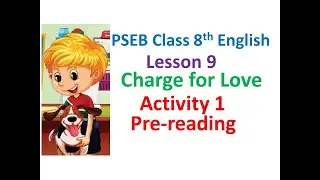 8th English Lesson 9 Charge for Love Activity 1
