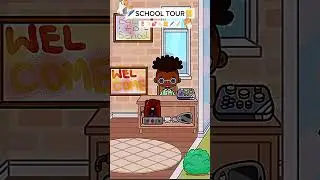 School tour📝#tocaboca #trending #aesthetic #viral #tour #shorts