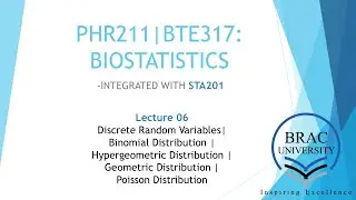 Discrete Random Variables | Binomial | Hypergeometric | Geometric | Poisson (Distribution)