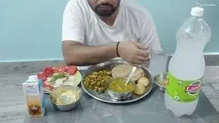 Asmr : Moong Dal, Roti, Mooli Bhurji,  Big Bite Asmr...