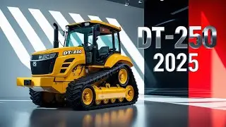 ДТ-250 2025 🚜 | Новый российский гусеничный трактор | Полный обзор в шоуруме