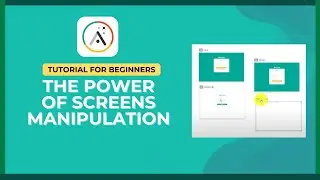 Adalo App Builder Tutorial For Beginners - Manipulating Screens