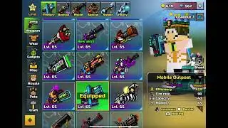 Pixel Gun 3D Shorts: Getting The Mobile Outpost And Completing Outlaw Kit (Getting/Opening)