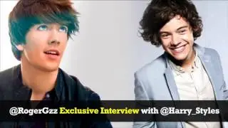 Entrevista exclusiva de @rogergzz a @Harry_Styles de #OneDirection