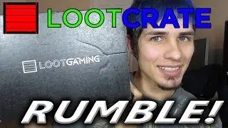 LOOT GAMING: RUMBLE!!! | LOOT CRATE - October 2016 | Unboxing of Awesomeness!!