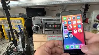 1972 Corvette AM/FM Radio converted to AM/FM/AUX with Bluetooth, USB and High Definition Radio