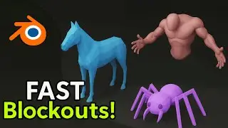 Создавайте игровых персонажей БЫСТРО в Blender с помощью этого НОВОГО дополнения!