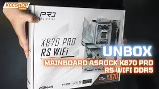 📦 Распаковка материнской платы ASRock X870 Pro RS WiFi DDR5 – мощная материнская плата AM5 с подд...