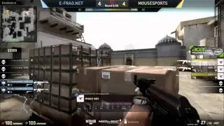 Nex Unbelievable Flick Shot - Mouz vs E-Frag 01.08.15