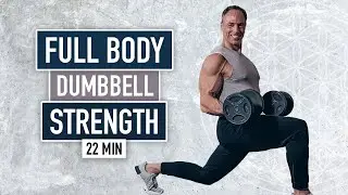 20 MIN COMPLETE FULL BODY Dumbbell WORKOUT | Strength NO REPEAT