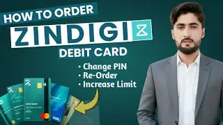 How to Order Zindigi debit card? Change Zindagi ATM Pin online