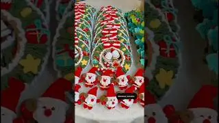 &ldquo;Crochet Christmas Tree & Santa 🎅 | Handmade Holiday Decor 🎄 #crochet #xmas #mix&rdquo;#shorts